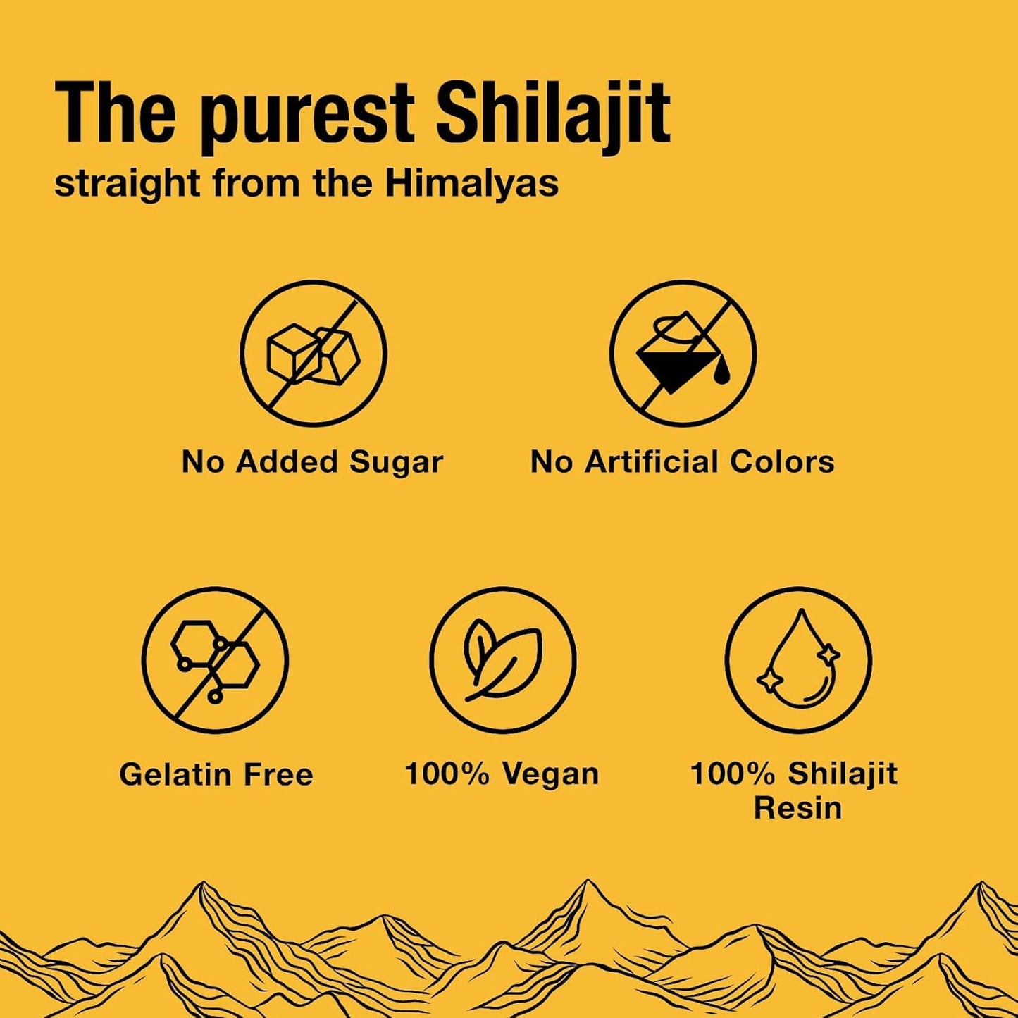 Arete Gominolas de Shilajit Puro 🌿