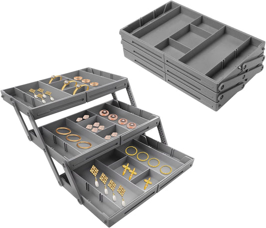 Organizador de cajones de 3 niveles